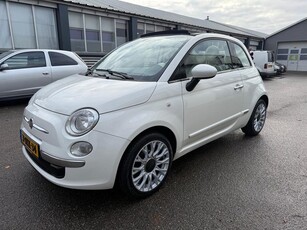 Fiat 500 C 1.2 Lounge 2010 Airco Parkeersensoren achter