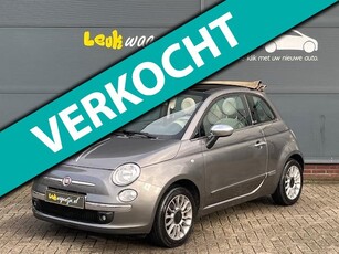 Fiat 500 C 1.2 Lounge Cabrio Aut. *airco *p-sensor VERKOCHT