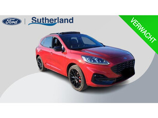 Ford Kuga 2.5 PHEV ST-Line X | Full option! | 20 inch zwarte velgen + rode remklauwen | Black Pack met zwarte accenten | Panoramadak | Adaptive cruise control | Winter Pack | Head up Display | Adaptieve koplampen | Draadloos opladen