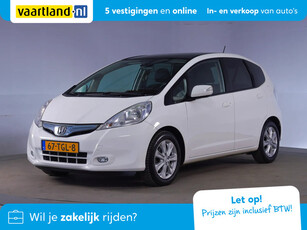 Honda Jazz 1.4 Hybrid Business Mode + Aut. [ Panoramadak Automaat Fietsendrager]