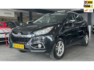 Hyundai Ix35 2.0 CRDi HP 4WD Style automaat trekhaak navi half leer clima cruise controle lm-velgen parkeersensoren Apk 08-07-2025