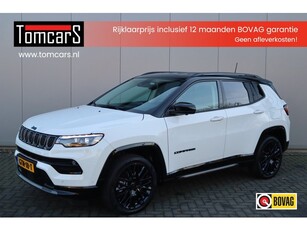 Jeep Compass 4xe 240 Plug-in Hybrid PHEV Electric S Navigatie/Camera/Leder/Stoel-Stuurverwarming