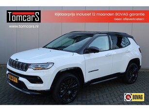 Jeep Compass 4xe 240 Plug-in Hybrid PHEV Electric S Navigatie/Camera/Leder/Stoel-Stuurverwarming