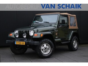 Jeep Wrangler 4.0i 4x4 soft-top HISTORIE AANWEZIG