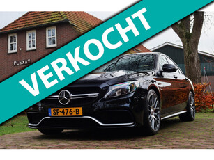 Mercedes-Benz C-klasse AMG 63 S 510PK Aut. | Nieuwstaat | Dealerhistorie| Panorama | Designo Interieur | Burmester | NAP | Led |