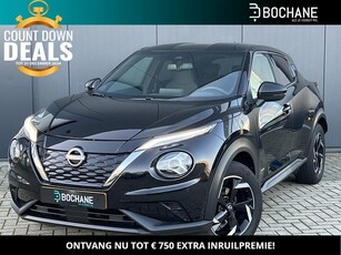 Nissan Juke 1.6 Hybrid 143 N-Connecta Camera Keyless Apple Carplay & Android Auto Parkeersen