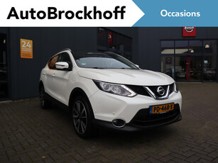 Nissan Qashqai 1.2 Tekna | Automaat | Lederen bekleding | Panorama dak | Lichtmetalen velgen | Camera's rondom | Stoelverwarming