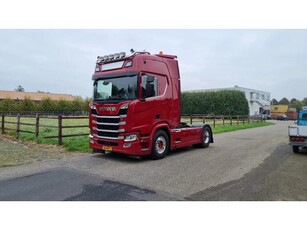 Scania R450 4x2 PTO kipper hydrauliek / Retarder / full air.