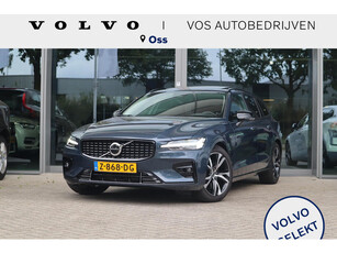 Volvo V60 2.0 B4 Plus Dark | Schuif-/ kanteldak| Stoelverwarming voor + achter| Stuurwielverwarming| Extra getint glas achter| Lighting Pack| Elektrisch bedienbare voorstoelen met geheugenfunctie|