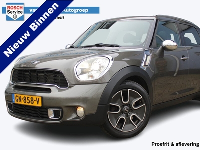 MINI Countryman 1.6 Cooper S | Incl. 1 jaar Garantie | Automaat | 184 pk | Stoelverwarming | Navi | Schakelmogelijkheid aan stuurwiel | Airco | Panorama dak | Elektrisch schuif/kantel dak | Lederen bekleding | 17 Inch LMV | Zwarte hemelbekleding | Cruise