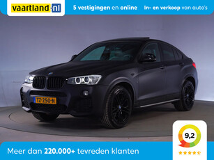 BMW X4 xDrive 20i M Sport High Executive Aut. [ Panorama Adapt.cruise Xenon ]