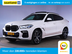 BMW X6 xDrive40d M Sport [ Pano HUD Soft-close Harman/Kardon Adapt.cruise Trekhaak ]