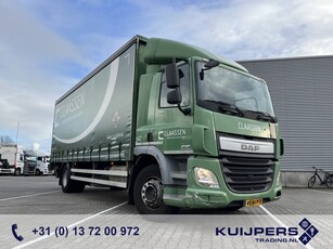 DAF CF 220 FA / 18 Ton / 633 dkm / Curtainside / Loadlift /