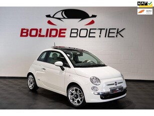 Fiat 500 0.9 TwinAir Turbo Lounge NL-auto uniek!! 15.064KM Panoramadak/Opendak PDC