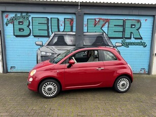 Fiat 500 1.2 Lounge 2008. Airco. Panorama.