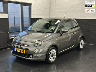 Fiat 500 1.2 Lounge, navi, dab, 1/2 leder, glazen dak