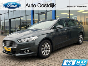 Ford Mondeo Wagon 1.5 Titanium 160PK Distributieriem is Verv. Trekhaak Cruise Navi Climate Voorruitverwarming Parkeersensoren Keyless *Dealer Onderhouden*