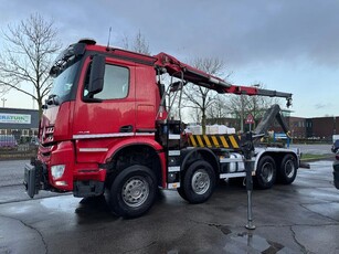 Mercedes-Benz Arocs 4145 8X4 - HMF 2243-Z2 CRANE + REMOTE +