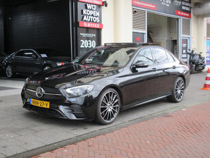 Mercedes-Benz E-klasse 220 d AMG BTW MEM BURM DIST PANO 360 CAM