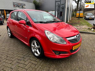 Opel Corsa 1.4-16V Sport OPC-line 5 deurs, airco, elec pakket, cruise control, 17