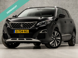 Peugeot 5008 1.2 PureTech GT-Line 7 Persoons (PANORAMADAK, APPLE CARPLAY, GROOT NAVI, KEYLESS, LEDER, GETINT GLAS, SPORTSTOELEN, 360 CAMERA, LED KOPLAMPEN, NIEUWSTAAT)