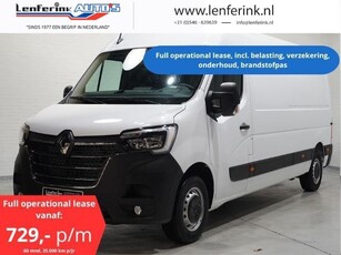 Renault Master 2.3 DCI 135 pk L3H2 Operational Lease Navi