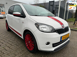 Skoda CITIGO 1.0 75 PK MONTE CARLO 5 deurs airco, cruise, elec pakket, navi, pdc, alu wielen, getint glas, 56.346 km dealer o.h