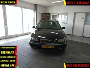 Volvo V70 2.4 LPG Comfort Line 2003 zwart Nieuwe olie+APK