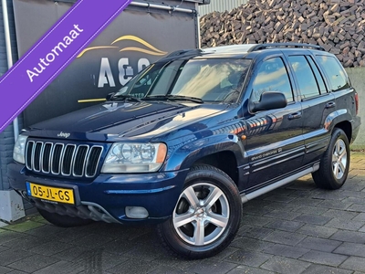 Jeep GRAND CHEROKEE 4.7i V8 Overland/Leer/Schuifdak/258 PK