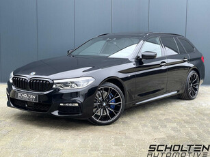 BMW 5-serie Touring 540i xDrive M Sport Pano H&K HUD Leder Trekhaak Carplay Adaptive Drive