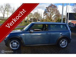 Mini Clubman 1.6 Cooper S Automaat '09 Leder|Panodak|Xenon!