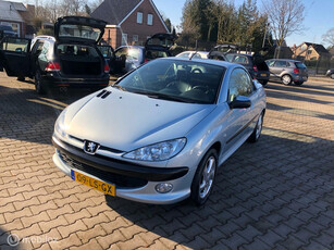 Peugeot 206 CC 1.6-16V AIRCO LEDER NL AUTO ..99328.KM N.A.P