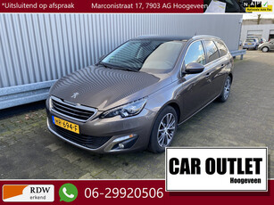 Peugeot 308 SW 1.2 PureTech Blue Lease Premium Clima, Navi, CC, PDC & Cam, Pano, LED-dagrij, LM, nw. APK – Inruil Mogelijk –