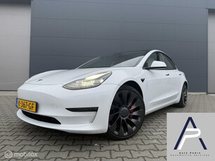 Tesla Model 3 Performance AWD 75kWh WARMTEPOMP 2020 Facelift