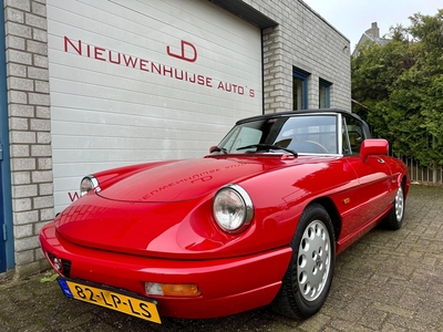 ALFA ROMEO SPIDER 2.0, 3e eigenaar, volledige historie, concoursstaat!