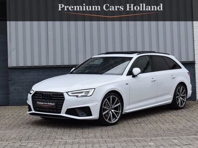 Audi A4 Avant 40 TFSI S line Black Ed Pano 360 Camera Leder Navi Virtual ACC Trekhaak 19 Inch