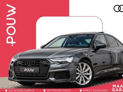 AUDI A6 Limousine 50 TFSIe 299pk Quattro S-Line | Demperregeling | Comfortstoelen | Panoramadak