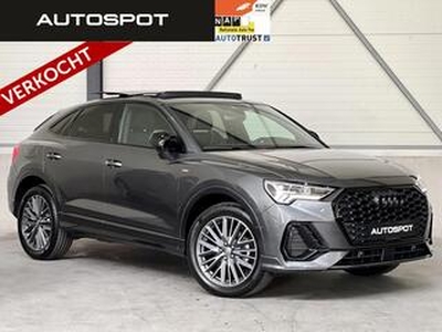 Audi Q3 Sportback 35 TFSI S Line Black Optik Pano ACC Trekhaak