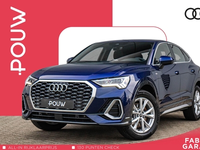 AUDI Q3 Sportback 45 TFSI e 245pk S Edition | Sportstoelen | Adaptive cruise | Stoelverwarming