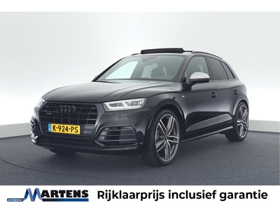 AUDI Q5 2.0 TDI 190pk S-Tronic quattro 2x S-Line Trekhaak Keyless Virtual Cockpit Panoramadak Led Stoelverwarming Navigatie