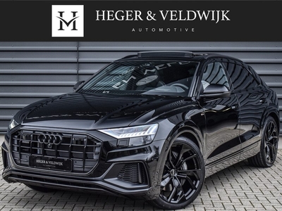 Audi Q8 55 TFSI e QUATTRO PRO LINE S | S-SEATS | PANORAMADAK | LUCHTVERING | BLACK - OPTIC | HEAD-UP DISPLAY | B&O SOUND | TREKHAAK | CA