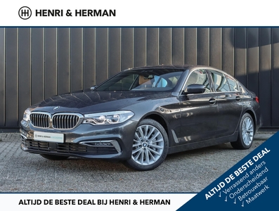 BMW 5-SERIE 530i High Executive (1ste eig./250pk!!/HarmanKardon/HUD/Camera360/Electr.klep/LED/Keyless)