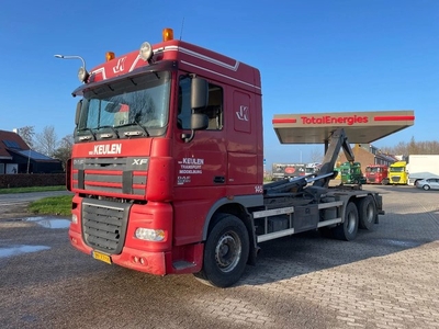 DAF XF 105.410 6x2 Hooksystem 25 ton (bj 2009, automaat)