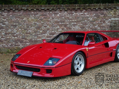 Ferrari F40 ,Only 10.000 KM from new, Marcel Massini report, European delivery, recent major service by F40 Specialist