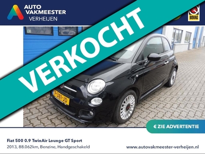 FIAT 500 0.9 TwinAir Lounge GT Sport