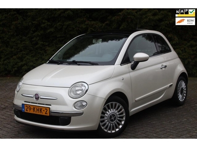 Fiat 500 1.2 Lounge 69PK AUTOMAAT Airco PANO LMV