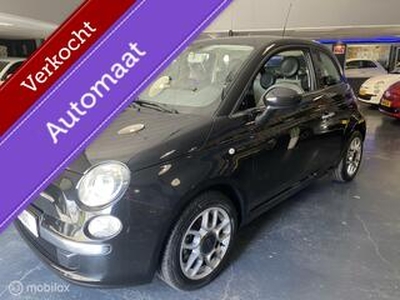 Fiat 500 1.2 Lounge*NL NAP?*AUTOMAAT*OPEN PANO*BLUE&ME*USB