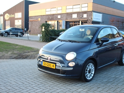 FIAT 500 1.4-16V 100 PK Lounge Airco-Pano-Half leder.