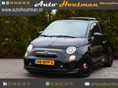 FIAT 500 1.4-16V Abarth AIRCO|LEDER|PANORAMA SCHUIFK. DAK|LMV|GETINT GLAS|SPORT UITLAAT|2E EIGENAAR|NL AUTO!