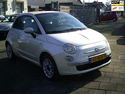 Fiat 500 C 1.2 Lounge cabrio leer airco nap apk